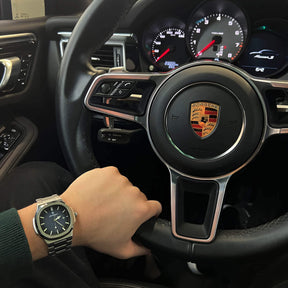 Relógio Masculino Poedagar Nautilus 40 mm | Caixa + Ajustador de Pulseira